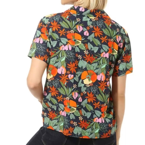 VANS Ka Lanii Button Down Woven Shirt Tropic Small - Picture 6 of 6